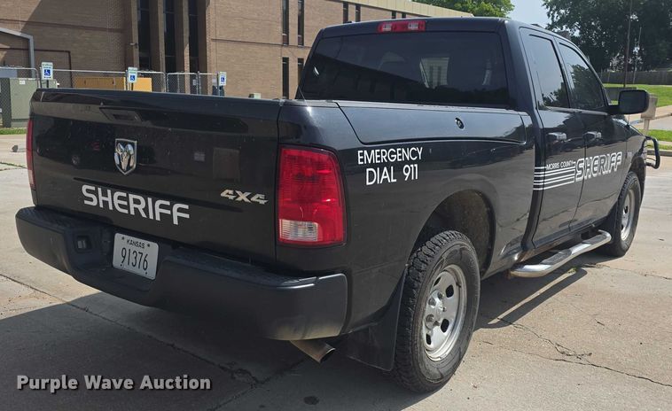 image for item EF3566 2016 Dodge Ram 1500 Quad Cab pickup truck