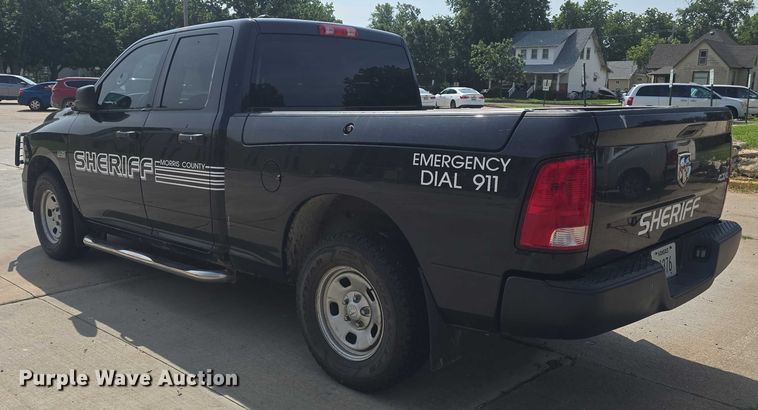 image for item EF3566 2016 Dodge Ram 1500 Quad Cab pickup truck