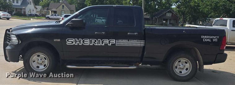 image for item EF3566 2016 Dodge Ram 1500 Quad Cab pickup truck