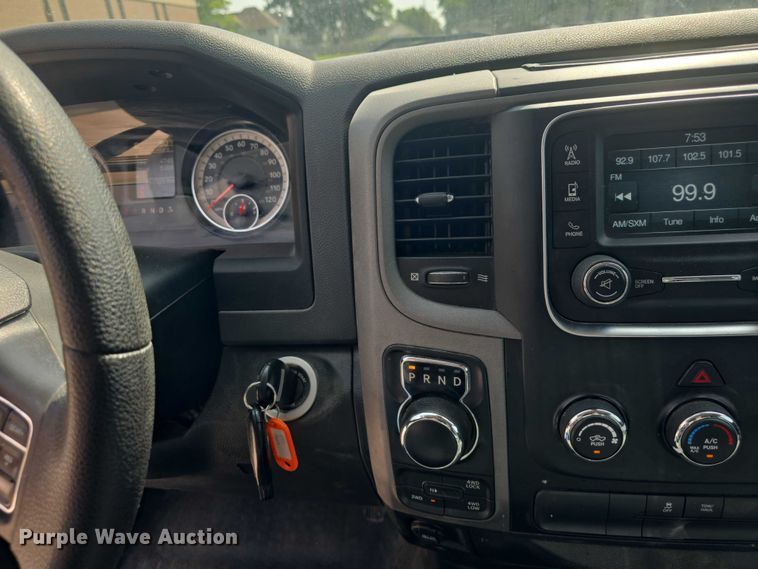 image for item EF3566 2016 Dodge Ram 1500 Quad Cab pickup truck