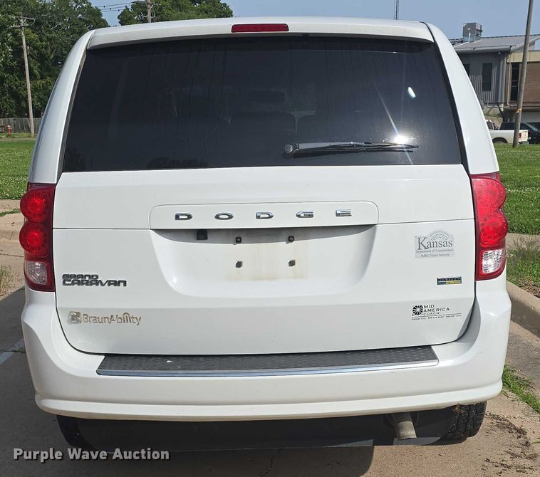 image for item EF3567 2015 Dodge Grand Caravan handicap accessible van