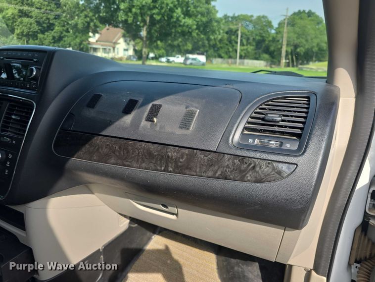 image for item EF3567 2015 Dodge Grand Caravan handicap accessible van