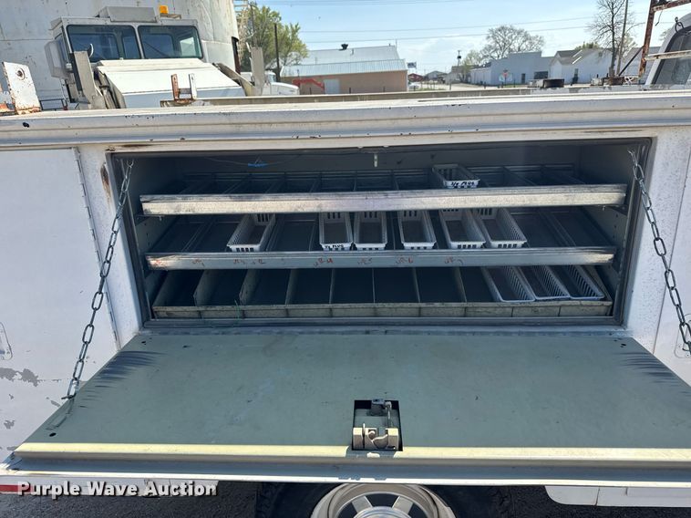 image for item EG6415 1985 Chevrolet D30 utility bed pickup truck