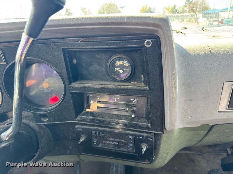 image for item EG6415 1985 Chevrolet D30 utility bed pickup truck