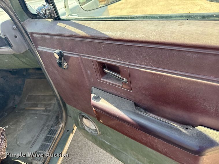 image for item EG6415 1985 Chevrolet D30 utility bed pickup truck