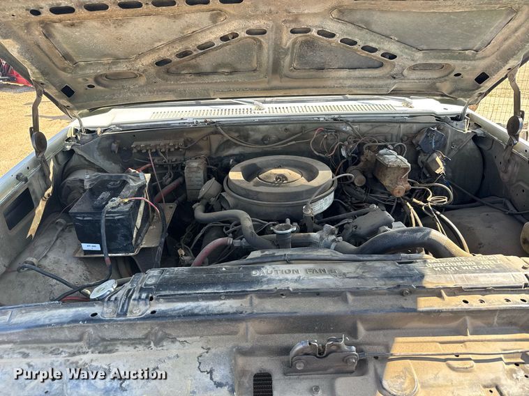 image for item EG6415 1985 Chevrolet D30 utility bed pickup truck