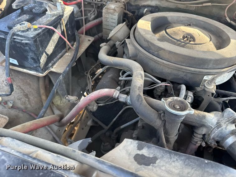 image for item EG6415 1985 Chevrolet D30 utility bed pickup truck