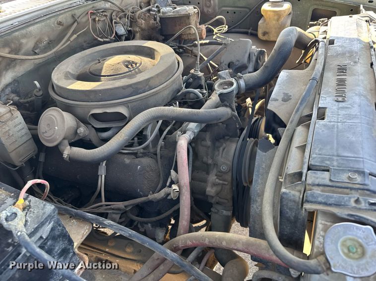 image for item EG6415 1985 Chevrolet D30 utility bed pickup truck