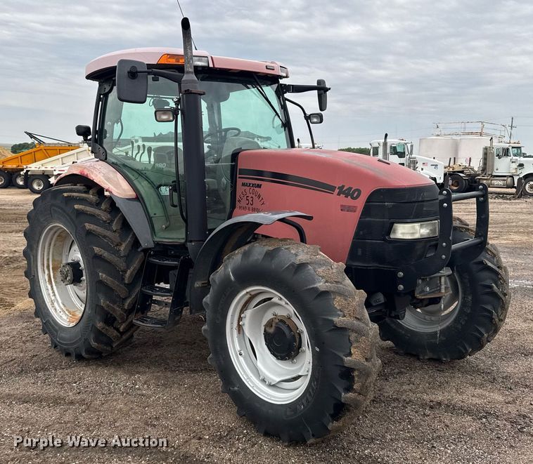 image for item EG6560 2008 Case IH Maxxum 140 Pro MFWD tractor