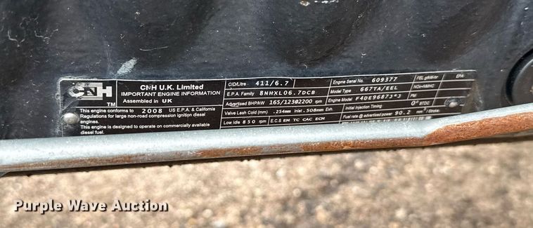 image for item EG6560 2008 Case IH Maxxum 140 Pro MFWD tractor