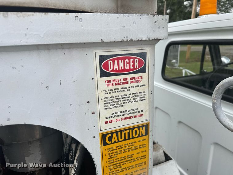 image for item EG6569 1989 Chevrolet C70 digger derrick truck