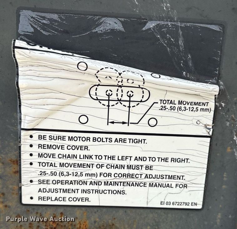 image for item EG8511 Bobcat 38 skid steer tiller