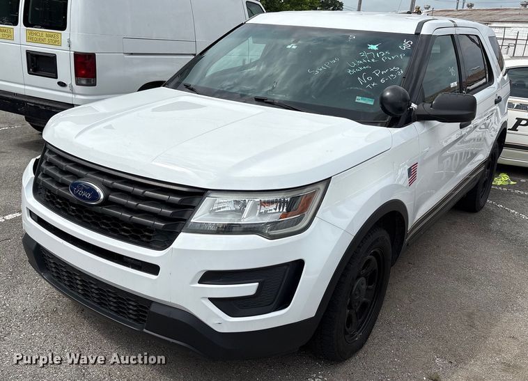 image for item EG8516 2017 Ford Explorer Police Interceptor SUV