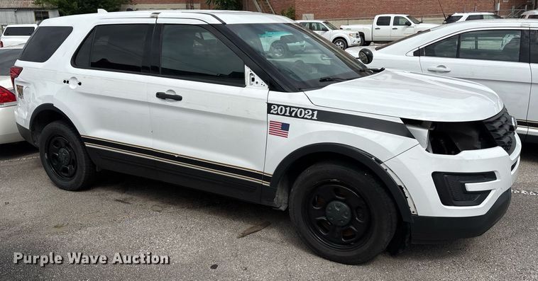image for item EG8516 2017 Ford Explorer Police Interceptor SUV