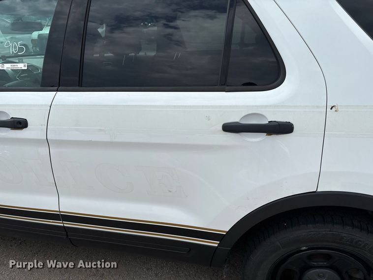 image for item EG8516 2017 Ford Explorer Police Interceptor SUV