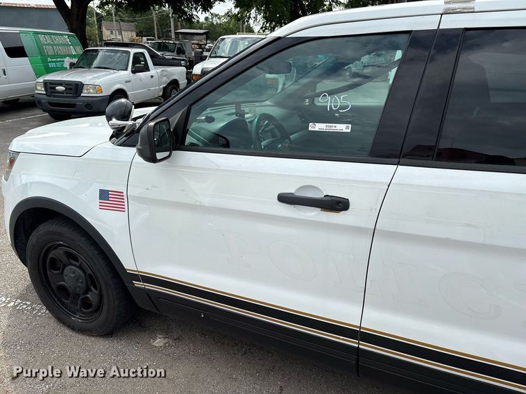 image for item EG8516 2017 Ford Explorer Police Interceptor SUV
