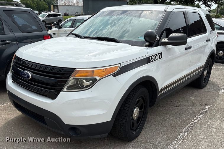 image for item EG8517 2015 Ford Explorer Police Interceptor SUV