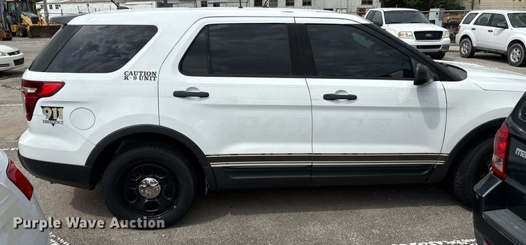 image for item EG8517 2015 Ford Explorer Police Interceptor SUV