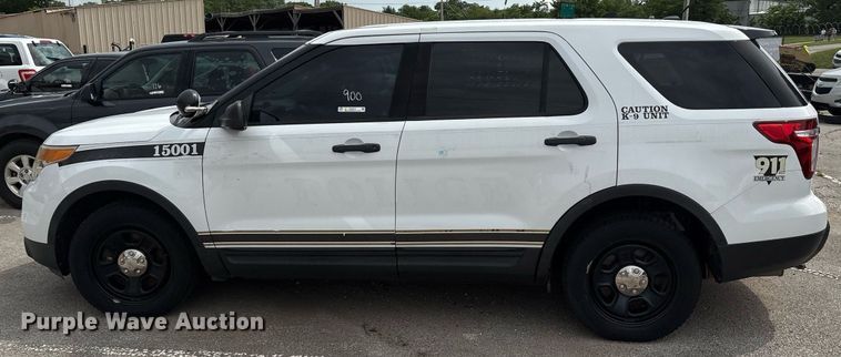 image for item EG8517 2015 Ford Explorer Police Interceptor SUV