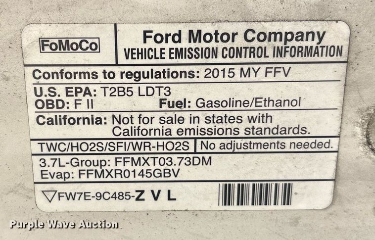 image for item EG8517 2015 Ford Explorer Police Interceptor SUV