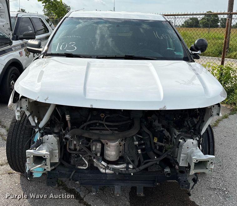 image for item EG8525 2016 Ford Explorer Police Interceptor SUV