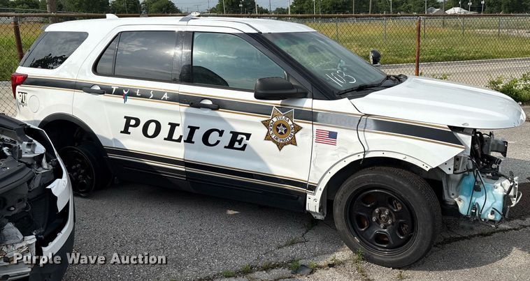 image for item EG8525 2016 Ford Explorer Police Interceptor SUV