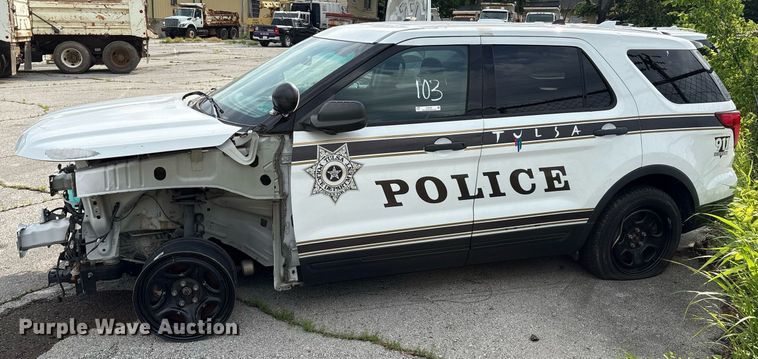 image for item EG8525 2016 Ford Explorer Police Interceptor SUV