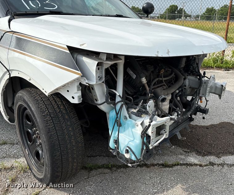 image for item EG8525 2016 Ford Explorer Police Interceptor SUV