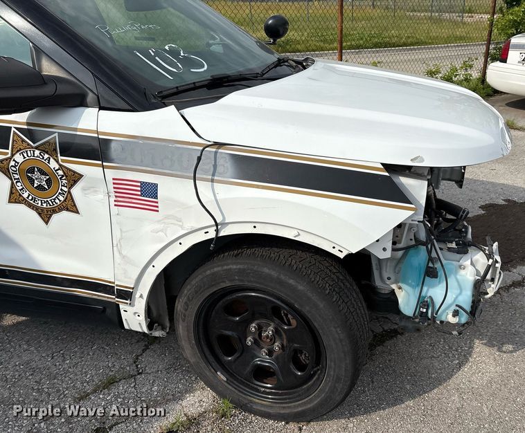 image for item EG8525 2016 Ford Explorer Police Interceptor SUV