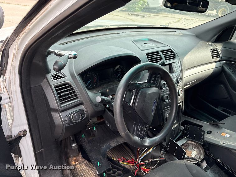 image for item EG8525 2016 Ford Explorer Police Interceptor SUV