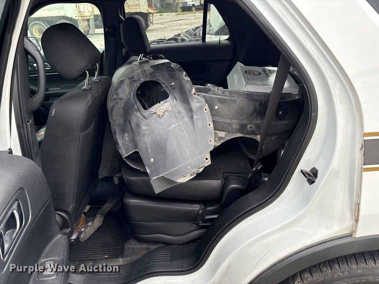 image for item EG8525 2016 Ford Explorer Police Interceptor SUV