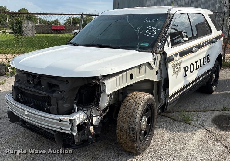 image for item EG8526 2016 Ford Explorer Police Interceptor SUV
