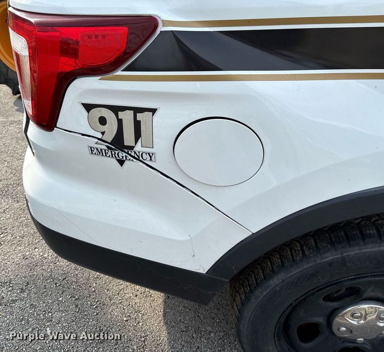 image for item EG8526 2016 Ford Explorer Police Interceptor SUV