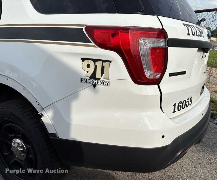 image for item EG8526 2016 Ford Explorer Police Interceptor SUV