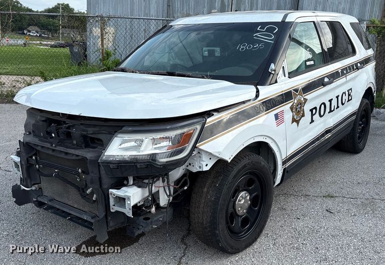 image for item EG8527 2017 Ford Explorer Police Interceptor SUV