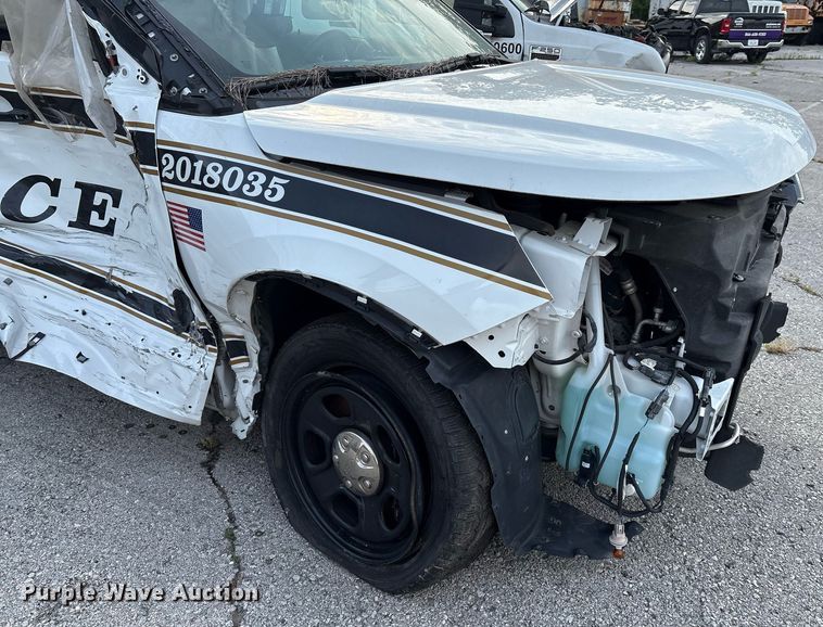 image for item EG8527 2017 Ford Explorer Police Interceptor SUV