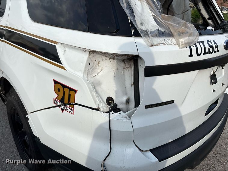 image for item EG8527 2017 Ford Explorer Police Interceptor SUV