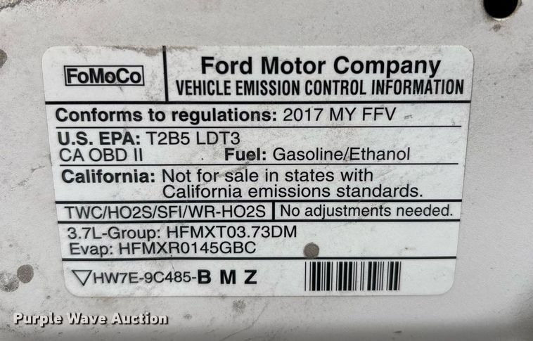 image for item EG8527 2017 Ford Explorer Police Interceptor SUV