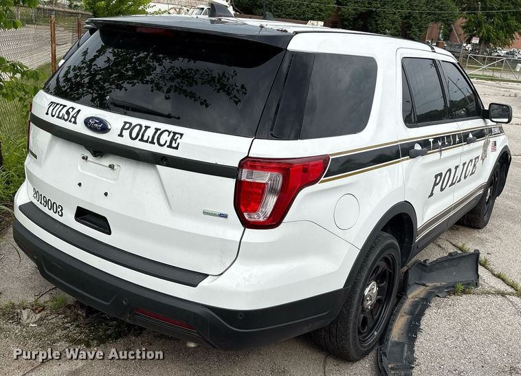 image for item EG8528 2019 Ford Explorer Police Interceptor SUV