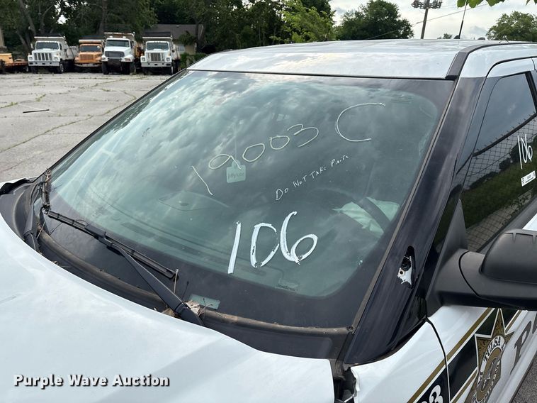 image for item EG8528 2019 Ford Explorer Police Interceptor SUV