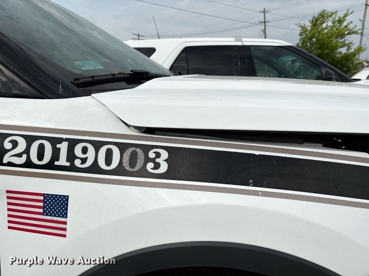 image for item EG8528 2019 Ford Explorer Police Interceptor SUV