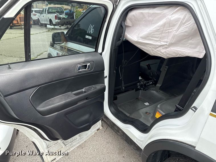 image for item EG8528 2019 Ford Explorer Police Interceptor SUV