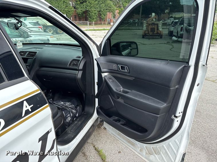 image for item EG8528 2019 Ford Explorer Police Interceptor SUV