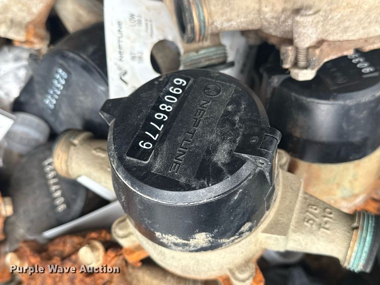 image for item EG8530 (21) poly totes of water meters 