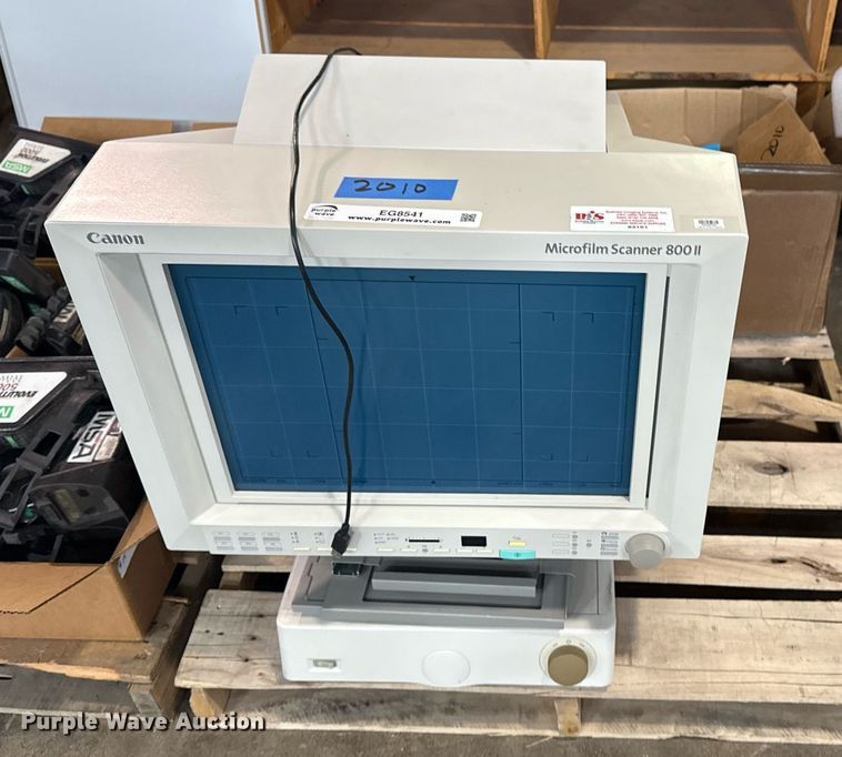 image for item EG8541 Canon Microfilm Scanner 800II scanner