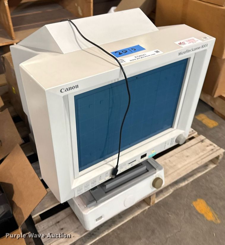 image for item EG8541 Canon Microfilm Scanner 800II scanner
