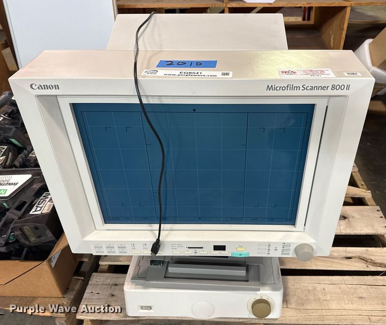 image for item EG8541 Canon Microfilm Scanner 800II scanner