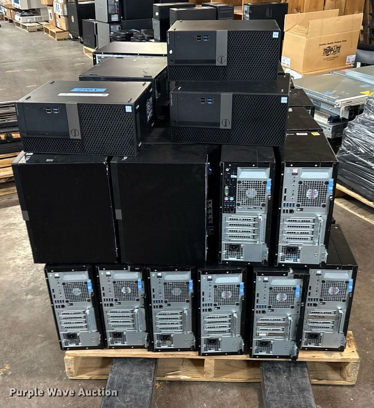 image for item EG8545 Approximately 53 Dell OptiPlex desktops