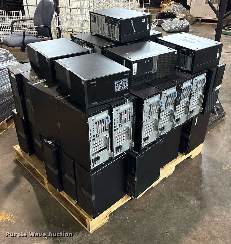 image for item EG8545 Approximately 53 Dell OptiPlex desktops