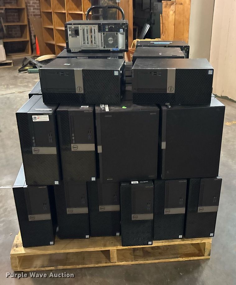 image for item EG8545 Approximately 53 Dell OptiPlex desktops